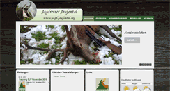 Desktop Screenshot of jagd-jaufental.org